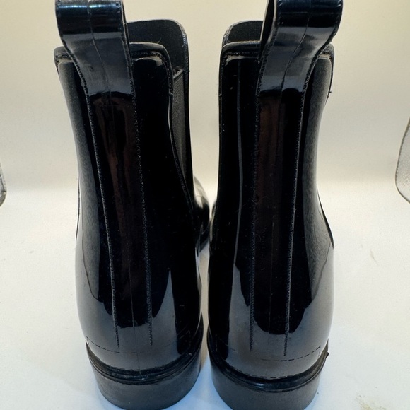 Nautica Black Winter Rain Boots Waterproof Ankle Design - Picture 5 of 6